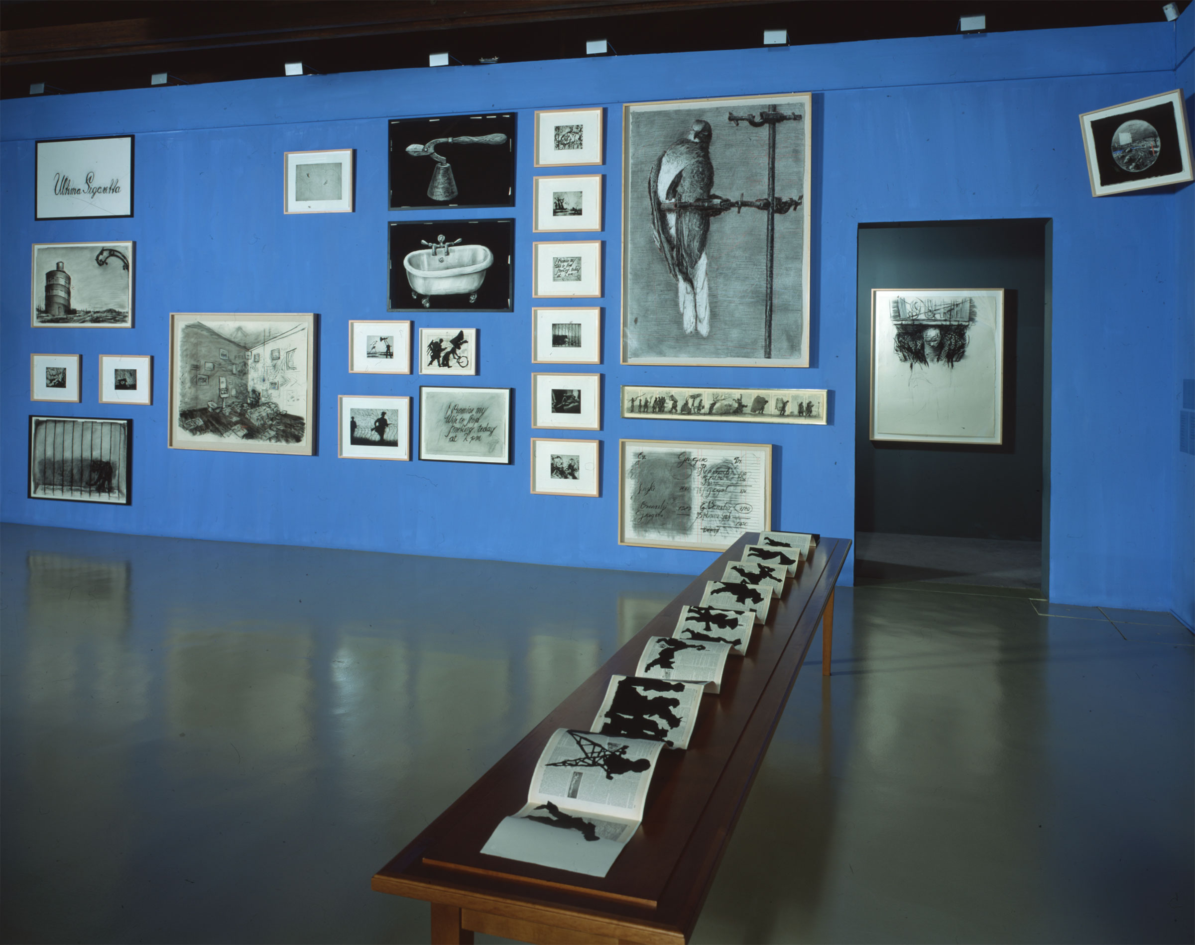 u0022William Kentridgeu0022, installation view